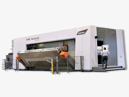 Centros de mecanizado de alta velocidad para componentes de gran tamaño