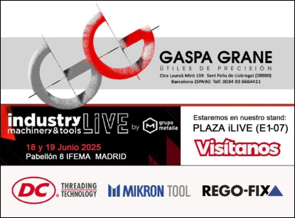 Gaspà Grané mostrará todas las novedades de sus representadas en industry LIVE