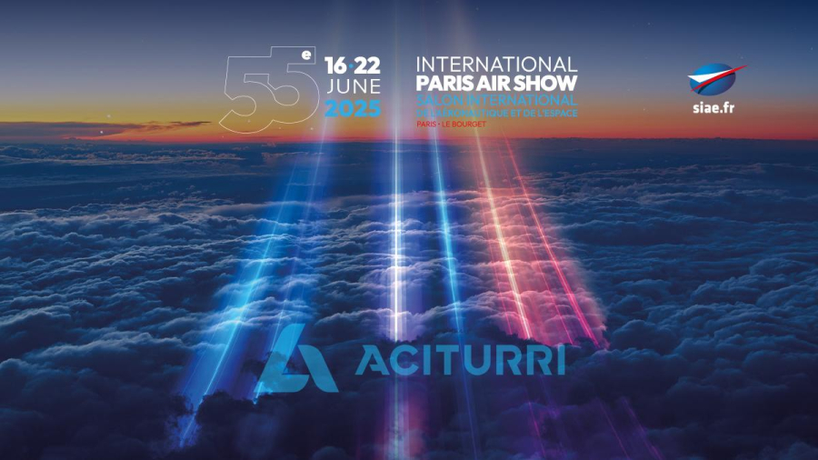 Aciturri participa de nuevo en el Paris Air Show, en su edición 2025