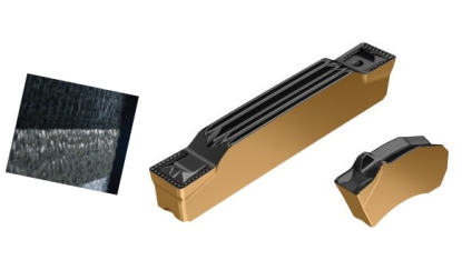 Plaquitas de corte de un filo para ranurado y tronzado