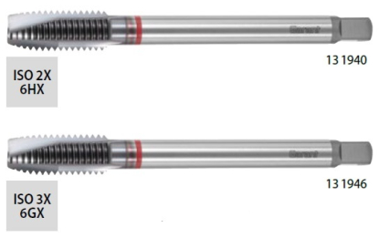 Macho de roscar a máquina para agujeros pasantes