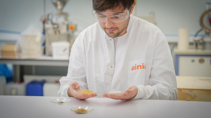 Ainia busca transformar residuos vegetales agrícolas en recursos para envases