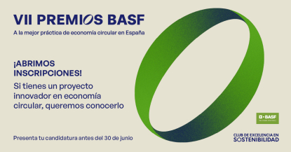 Se convocan los VII Premios Basf a la mejor práctica en Economía Circular