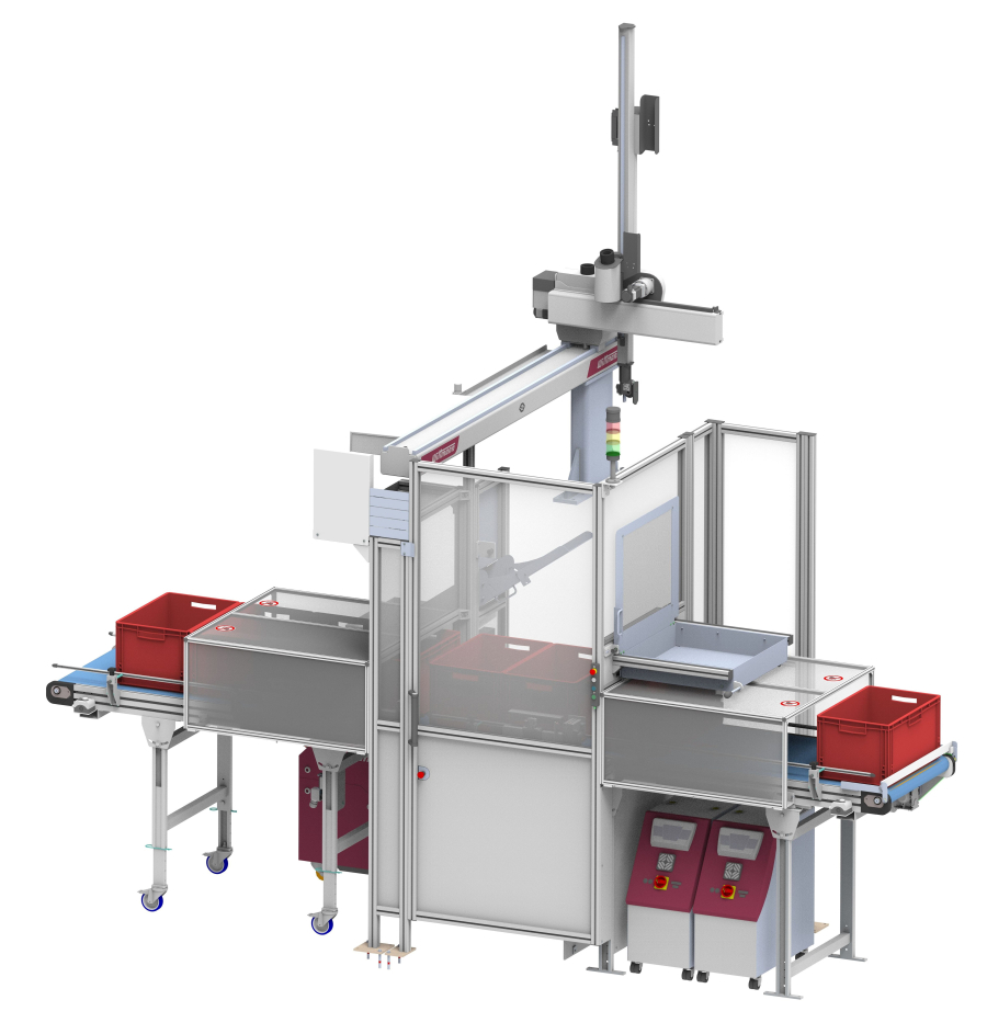 Las células de automatización FlexCell y otros equipos auxiliares de Wittmann ofrecen soluciones llave en mano para el moldeo por inyección