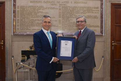 La Universidad Pontificia Comillas obtiene el certificado de verificación de Huella de Carbono