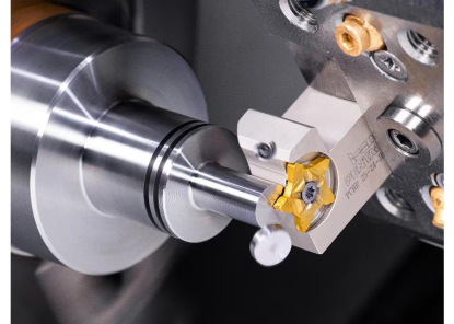 Plaquita para ranurado, tronzado y torneado ligero Quickpenta de Iscar