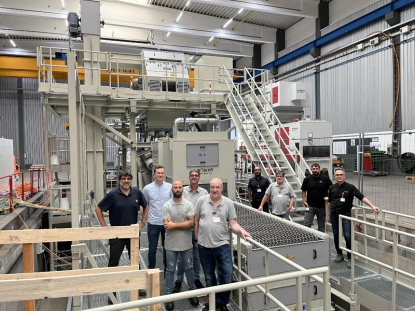 Funosa da un paso adelante en su modernización industrial con una nueva granalladora Rösler