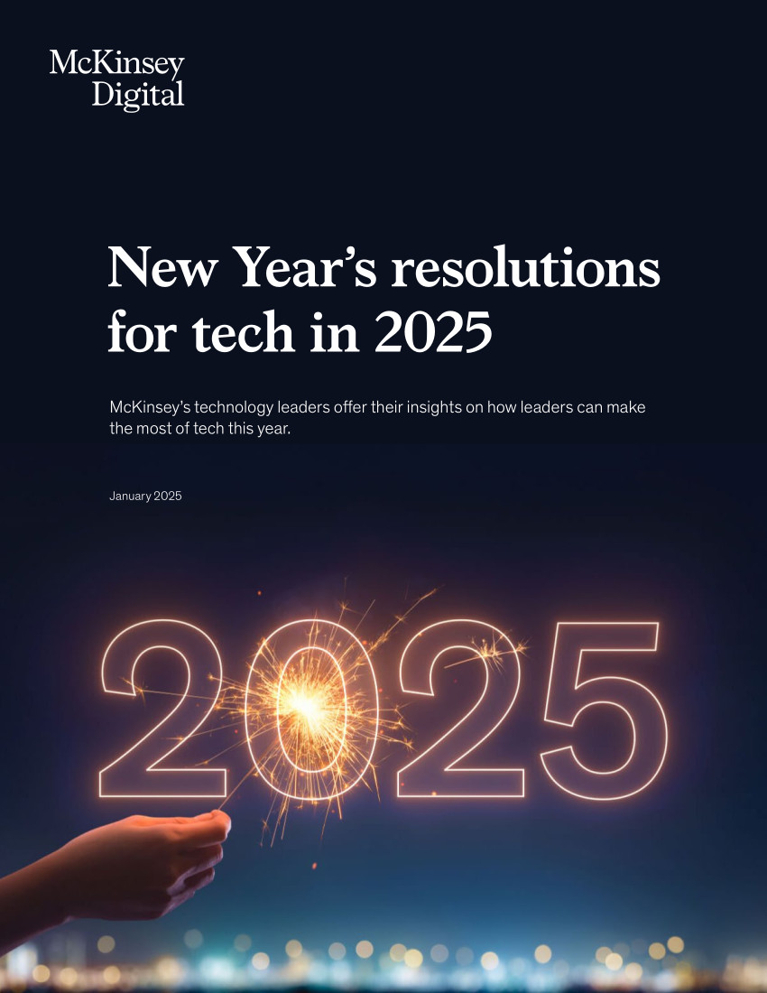 Propósitos tecnológicos para 2025