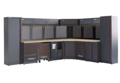 Combinación de mobiliario para taller