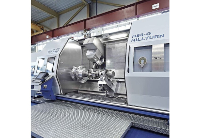 Máquina todoterreno M80-G MILLTURN de WFL