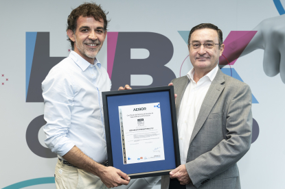 HBX Group, reconocida con la certificación ISO 27001:2022 otorgada por Aenor