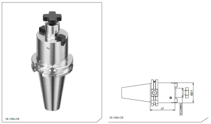 Gama de mandriles de fresado