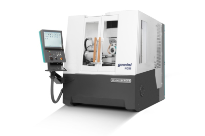 Rectificadora CNC de 6 ejes gemini NGM TAP de Schneeberger, para fabricar herramientas roscadas