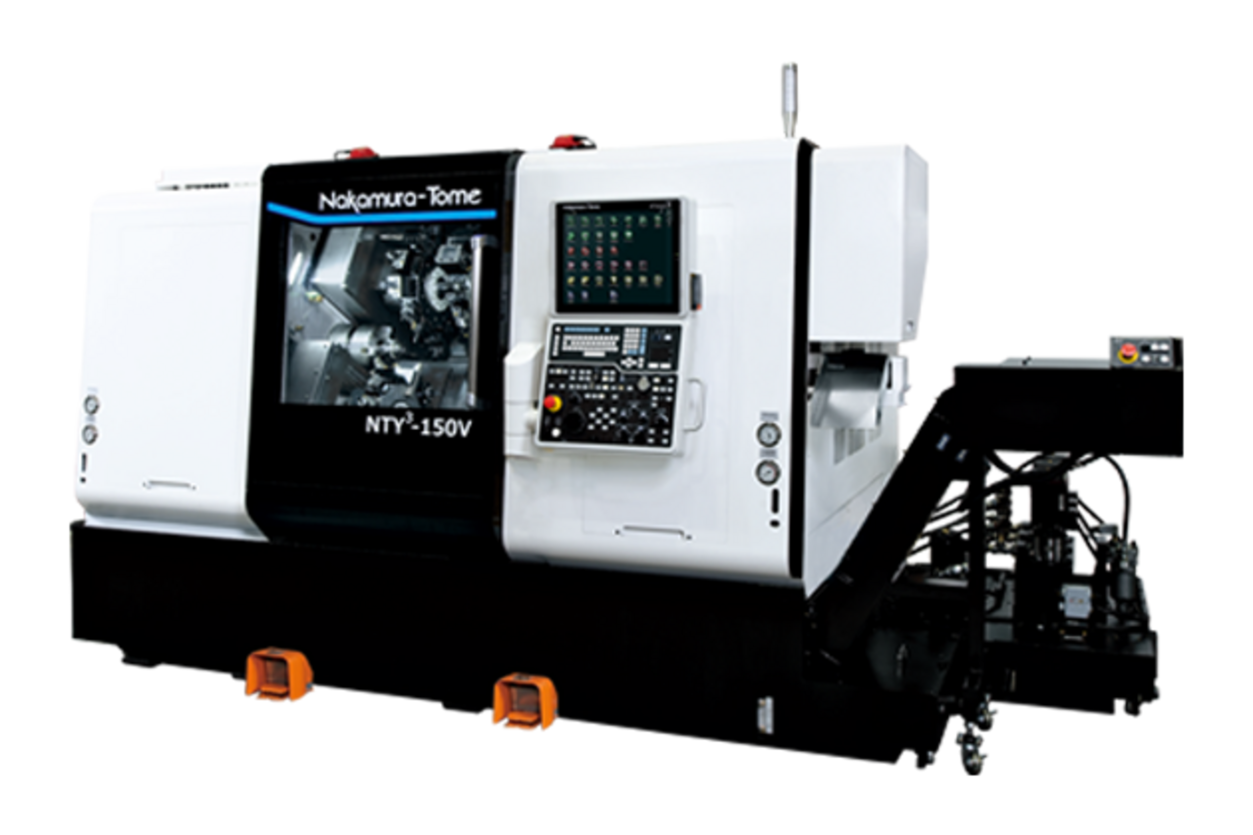 NTY³-150V de Nakamura-Tome: Velocidad y precisión en una máquina de tres torretas y dos husillos