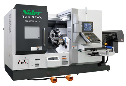 Torno CNC de mecanizado combinado de una sola torreta TS-4000IIYS de Takisawa