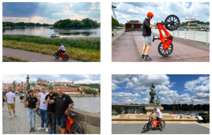 La igus:bike recorre Hungría, Eslovaquia, la República Checa y Polonia