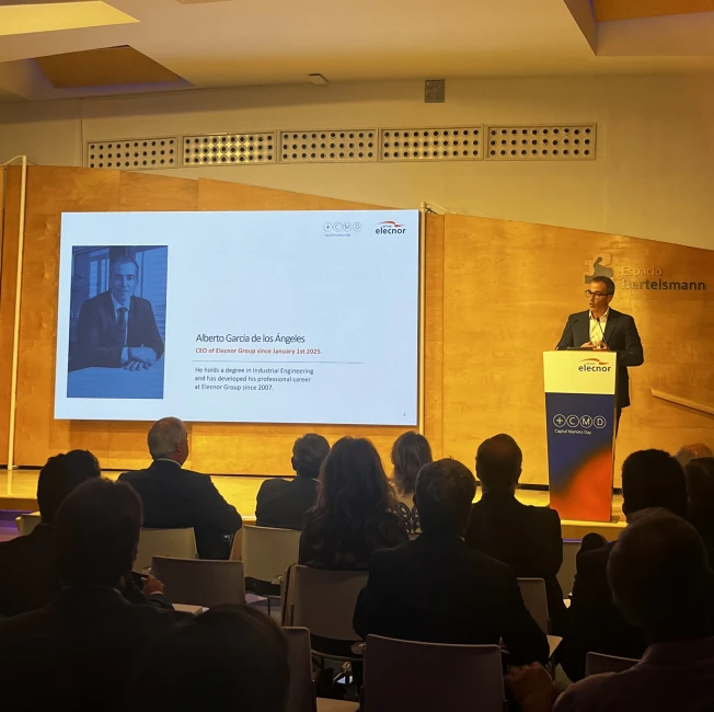 Grupo Elecnor presenta su Plan Estratégico 2025–2027 con una inversión estimada de 400 millones de euros