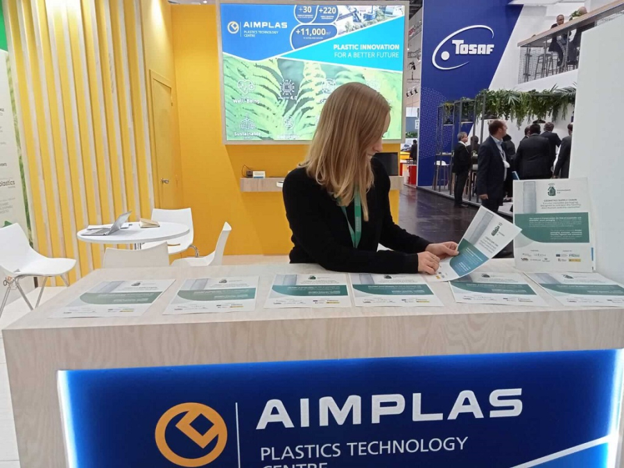 Aimplas exhibe en la K sus innovaciones en plásticos circulares, bajos en carbono y biobasados