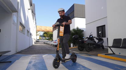Aimplas desarrolla un patinete eléctrico inteligente que integra lo último en plastrónica