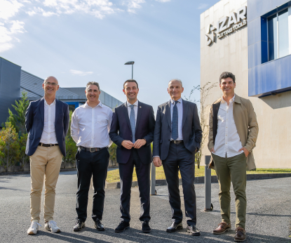 El vicelehendakari visitó IZAR en su condición de fabricante de herramienta de referencia mundial