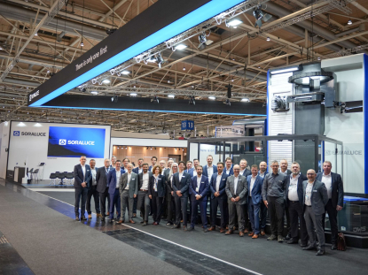 El equipo de Soraluce presentó en EMO innovaciones que modelan el futuro del mecanizado