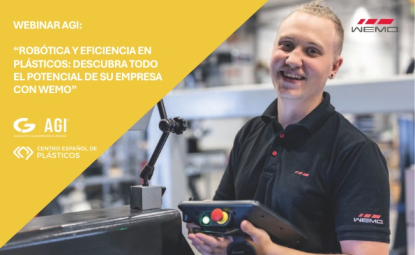 AGI y CEP organizan un webinar sobre automatización y robots WEMO en la industria del plástico