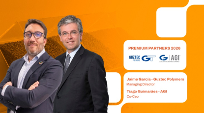 AGI y Guztec Polymers pondrán especial foco en la sostenibilidad en Equiplast 2026