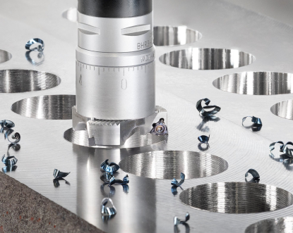 Sistema de mandrinado con tres dientes efectivos sencillo e innovador