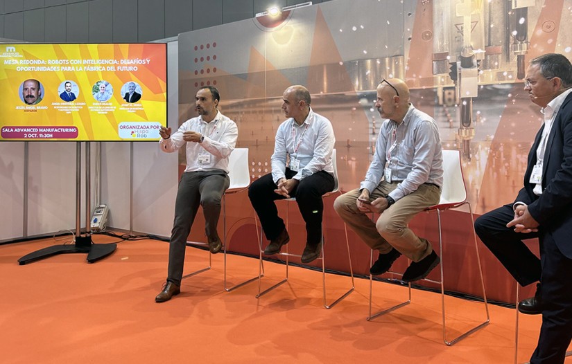 GMV destaca en Advanced Manufacturing Barcelona el papel de la IA y la robótica en la fábrica del futuro