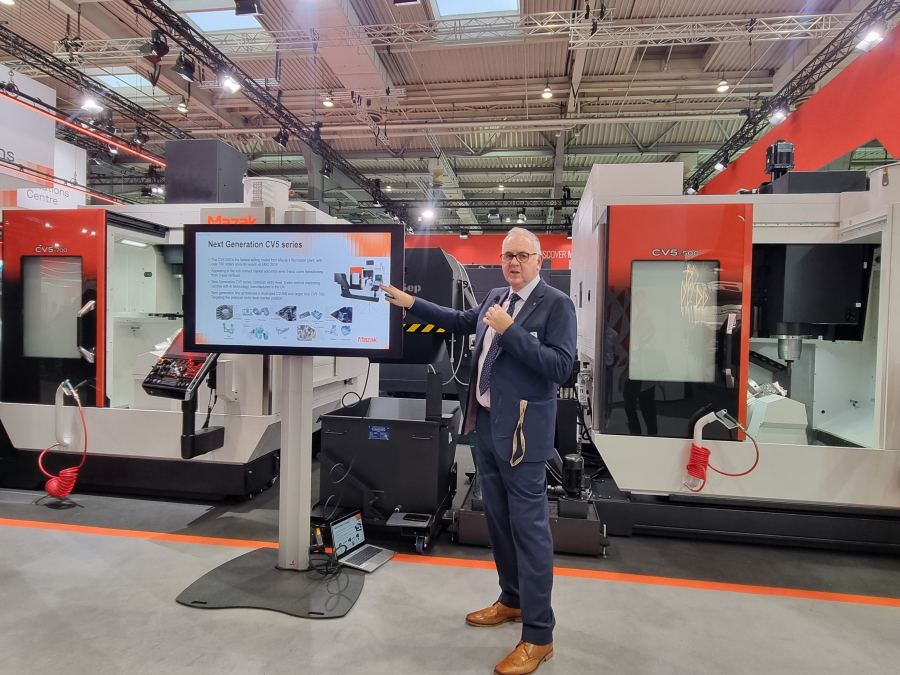 Mazak destacó en EMO 2025 las ventajas de la innovación y la integración y presentó las primeras máquinas multitarea Integrex NEO