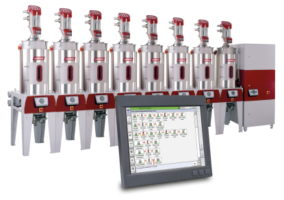 Sistema de control para el manejo centralizado de materiales a gran escala