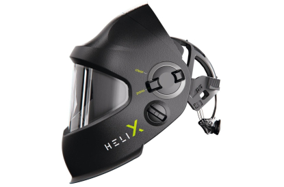 Máscara de soldadura automática con visera deslizante transparente