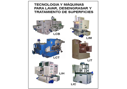 Tecnología y máquinas para lavar, desengrasar y el tratamiento de superficies