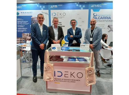 Ideko mostró soluciones para digitalización industrial y rectificado de precisión en MetalMadrid
