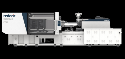 Máquina de moldeo por inyección híbrida para la producción real de tapones en 2,9 s