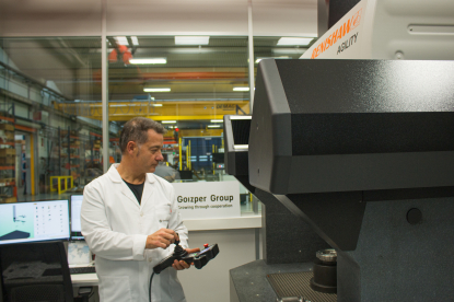Goizper optimiza la medición de piezas con la máquina de 5 ejes CMM Agility de Renishaw