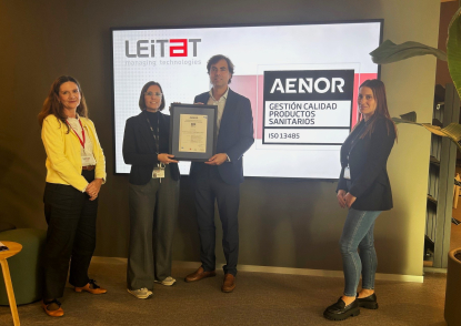 Leitat obtiene la certificación ISO 13485 para el diseño y desarrollo de cuatro tipos de productos sanitarios