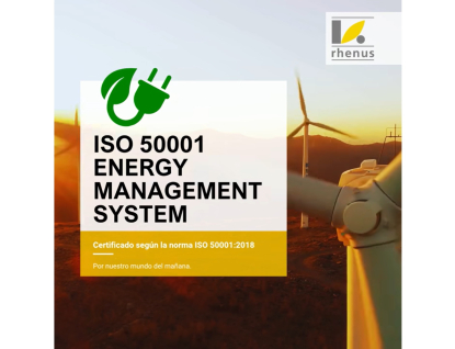 Rhenus Lub recibe la certificación ISO 50001 para su sistema de gestión energética