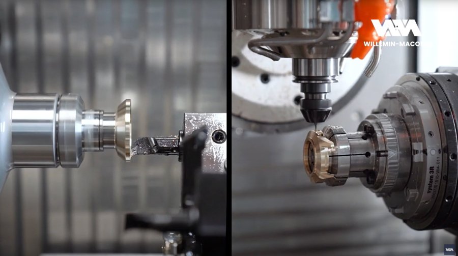 Willemin-Macodel ofrece una flexibilidad y productividad excepcionales con una máquina multiproceso 