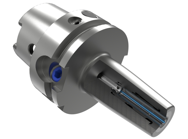 Portaherramientas hidráulico con refrigeración descentralizada para un efecto máximo