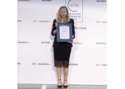 Farmalider, reconocida con el Certificado de Excelencia en Gestión Empresarial (CIEGE)