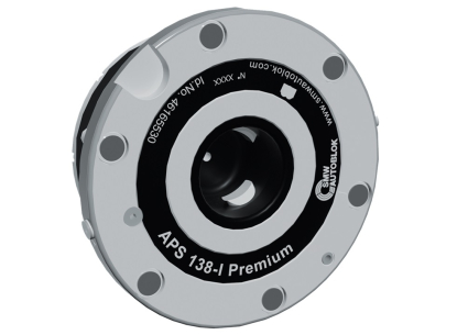 Sistema de punto cero con tres garras de amarre y con accionamiento inferior o lateral