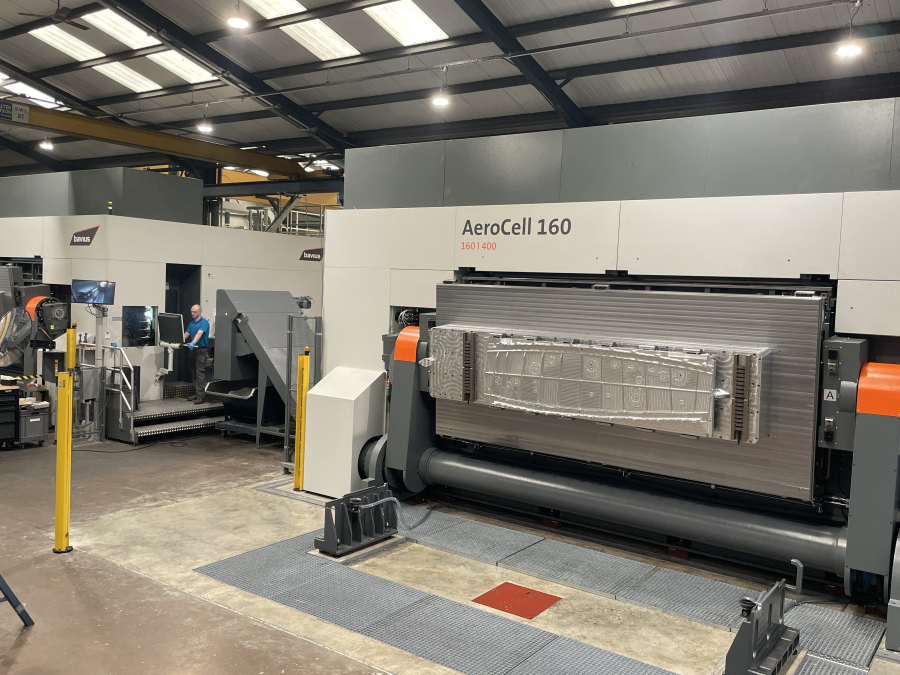 Moyola Precision Engineering impulsa el crecimiento de la industria aeroespacial con las primeras HBZ AeroCell 160 | 400 de bavius del Reino Unido