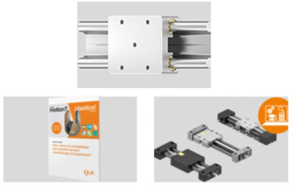 igus da a conocer sus productos y servicios más populares para accionamiento, husillo y tecnología lineal