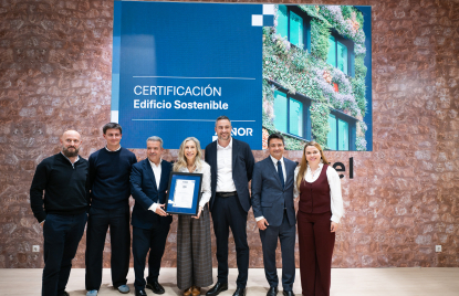 Aenor entrega el precertificado de Edificio Sostenible Nivel Premium a Grupo Gradual