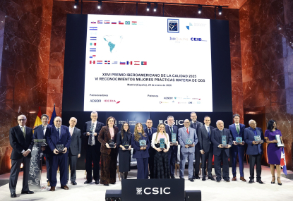 El XXVI Premio Iberoamericano de la Calidad entregó diez galardones