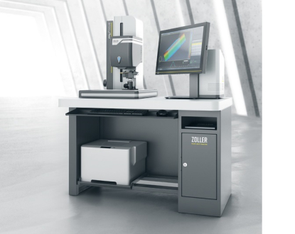 Máquina de inspección mμFocus de Zoller para preparación de filos y acabado de superficies