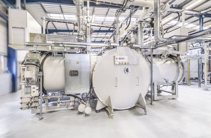 Hornos industriales modulares de vacío para reemplazar hornos atmosféricos de tratamiento térmico ECM Technologies