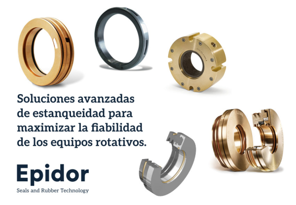 Epidor ofrece soluciones avanzadas de estanqueidad para maximizar la fiabilidad de los equipos rotativos