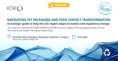 “Navigating PET Packaging & Food Contact Transformation” confirma sus primeros ponentes